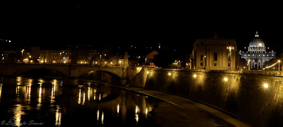 Attraversando i ponti di Roma insieme alla luna_6.4.2015